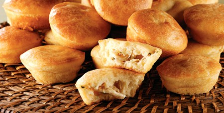 EMPADA DE FRANGO, PALMITO, LEGUMES, ENTRE OUTRAS